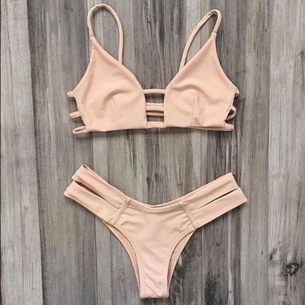 Pink bikini